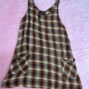 At Last Multicolor Plaid Tank Top